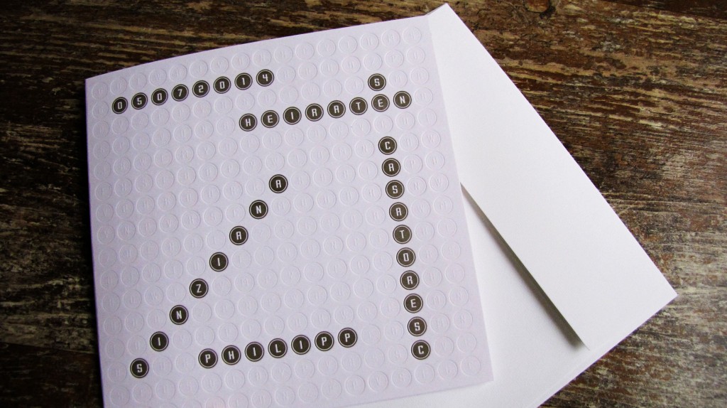 Invitación de boda Sinziana & Phillip