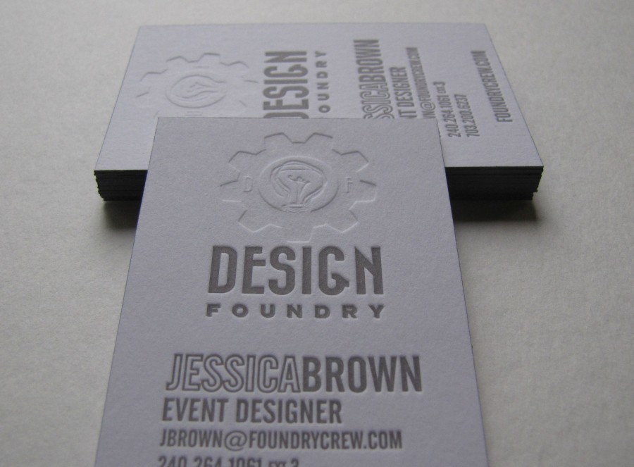 Carti de vizita Design Foundry