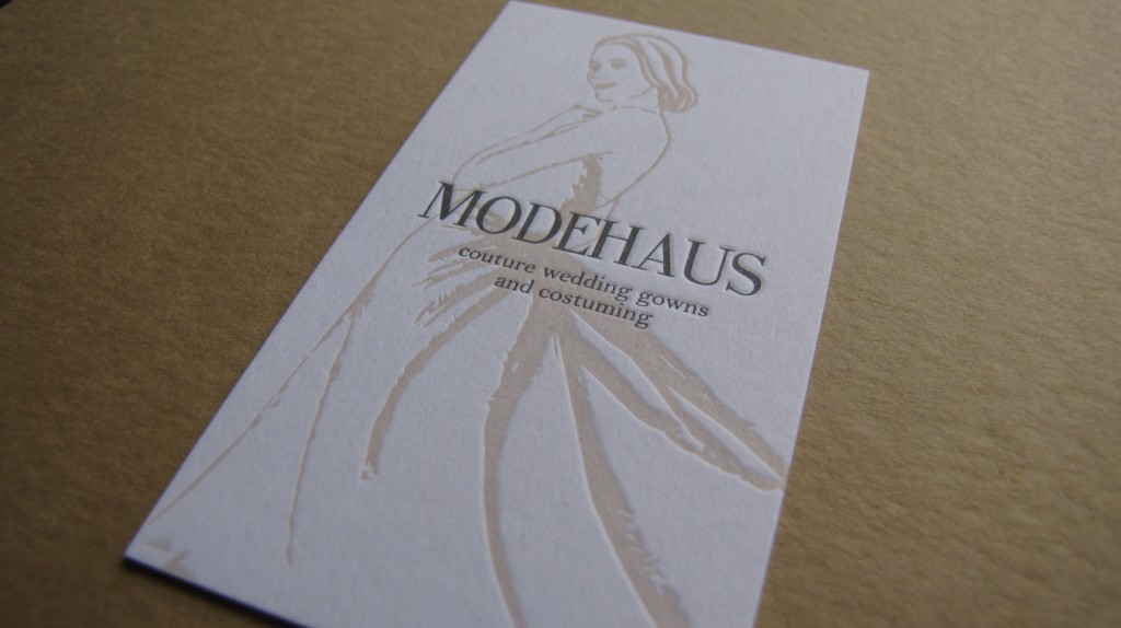 Tarjetas de visita Modehaus