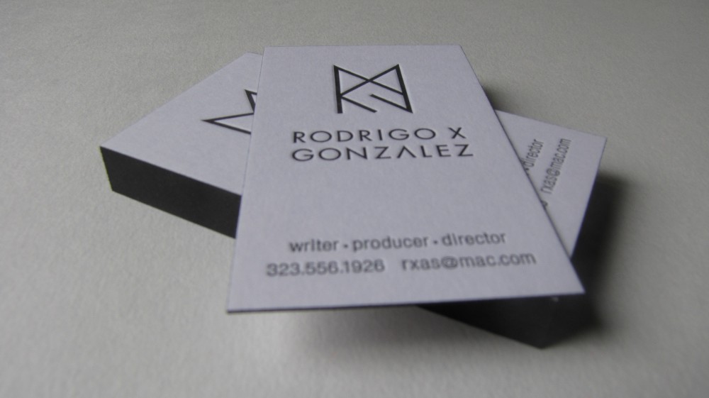 Carti de vizita Rodrigo X Gonzales